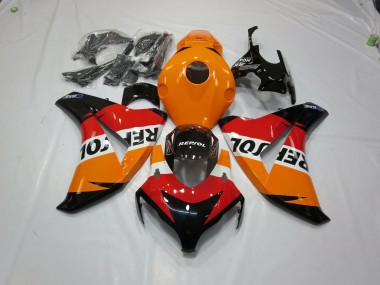 2008-2011 Conception De Style Classique Repsol Honda CBR1000RR Carénage Moto