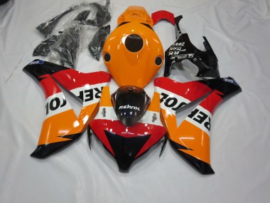 2008-2011 Décoloré Repsol Honda CBR1000RR Carénage Moto