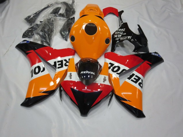 2008-2011 Décoloré Repsol Honda CBR1000RR Carénage Moto 2008-2011 Décoloré Repsol Honda CBR1000RR Carénage Moto