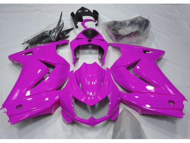 2008-2012 Rose Brillant Kawasaki Ninja 250 Carénage Moto 2008-2012 Rose Brillant Kawasaki Ninja 250 Carénage Moto