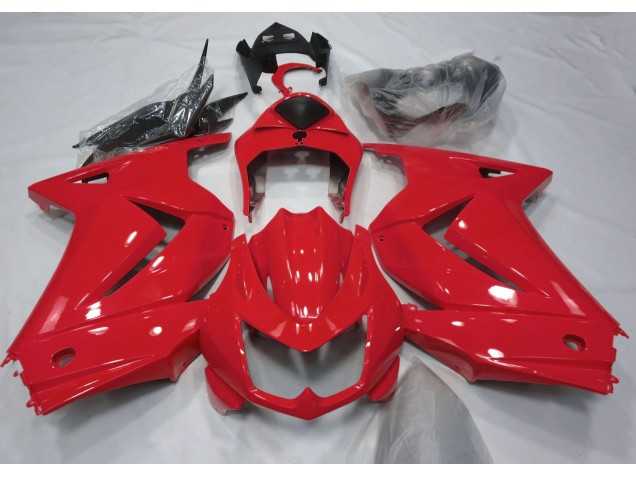 2008-2012 Rouge Brillant Kawasaki Ninja 250 Carénage Moto 2008-2012 Rouge Brillant Kawasaki Ninja 250 Carénage Moto