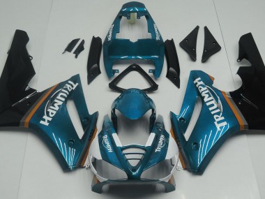 2009-2012 Bleu Clair Brillant Triumph Daytona 675 Carénage Moto