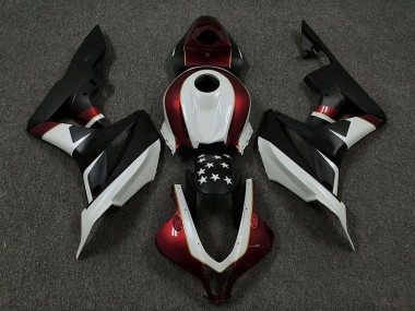 2009-2012 Course Rouge & Noir Honda CBR600RR Carénage Moto