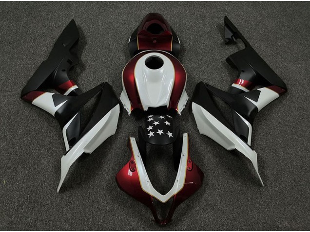 2009-2012 Course Rouge & Noir Honda CBR600RR Carénage Moto 2009-2012 Course Rouge & Noir Honda CBR600RR Carénage Moto