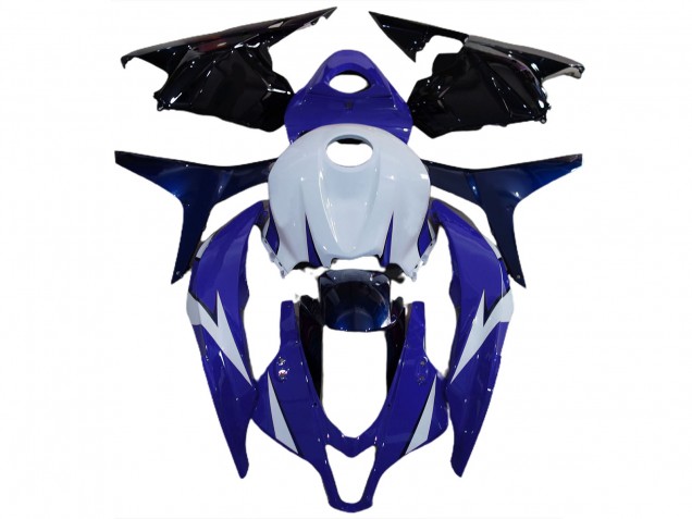 2009-2012 Deux Bleus Honda CBR600RR Carénage Moto 2009-2012 Deux Bleus Honda CBR600RR Carénage Moto