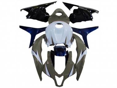 2009-2012 Marron Brillant & Bleu Honda CBR600RR Carénage Moto