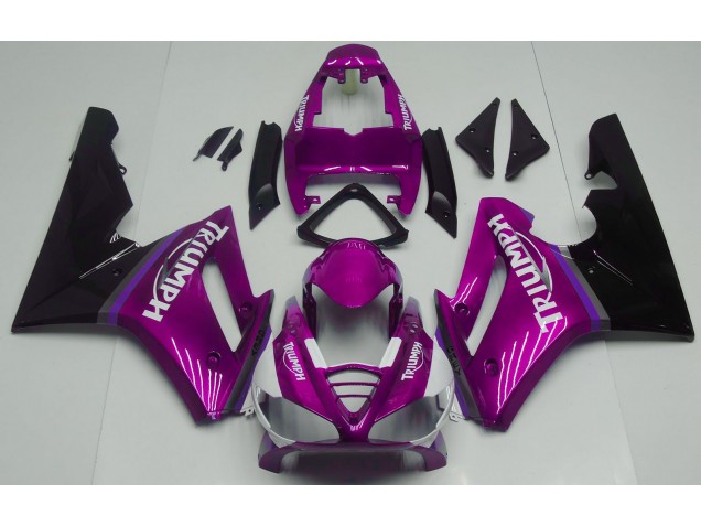 2009-2012 Rose Vif Brillant Triumph Daytona 675 Carénage Moto 2009-2012 Rose Vif Brillant Triumph Daytona 675 Carénage Moto