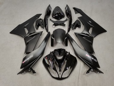 2009-2012 Spécial Noir Kawasaki ZX6R Carénage Moto