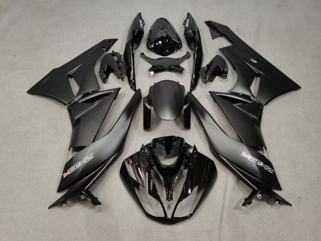 2009-2012 Spécial Noir Kawasaki ZX6R Carénage Moto
