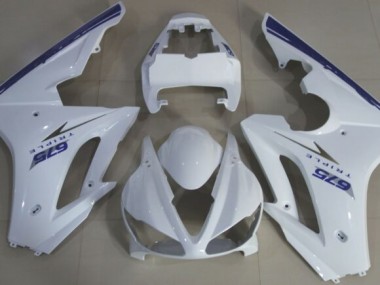 2009-2012 Style Bleu Blanc OEM Triumph Daytona 675 Carénage Moto