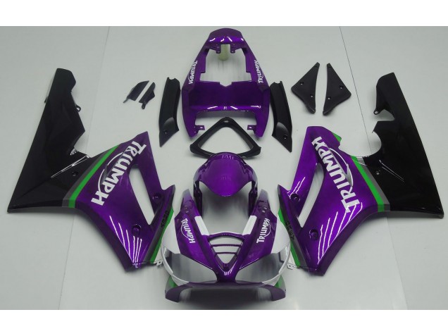 2009-2012 Violet Brillant Triumph Daytona 675 Carénage Moto 2009-2012 Violet Brillant Triumph Daytona 675 Carénage Moto