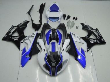 2009-2014 Alien Bleu & Blanc BMW S1000RR Carénage Moto