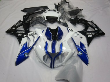 2009-2014 Alien Bleu & Blanc BMW S1000RR Carénage Moto