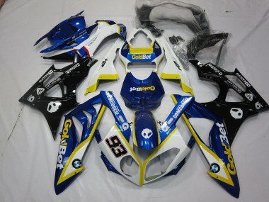 2009-2014 Alien Bleu & Blanc BMW S1000RR Carénage Moto