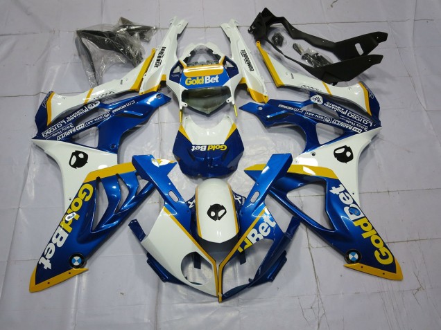 2009-2014 Alien Bleu & Blanc BMW S1000RR Carénage Moto 2009-2014 Alien Bleu & Blanc BMW S1000RR Carénage Moto