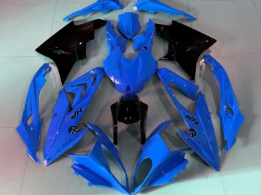 2009-2014 Alien Bleu & Blanc BMW S1000RR Carénage Moto