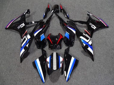 2009-2014 Alien Bleu & Blanc BMW S1000RR Carénage Moto