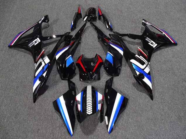 2009-2014 Alien Bleu & Blanc BMW S1000RR Carénage Moto 2009-2014 Alien Bleu & Blanc BMW S1000RR Carénage Moto