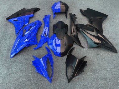 2009-2014 Alien Bleu & Blanc BMW S1000RR Carénage Moto