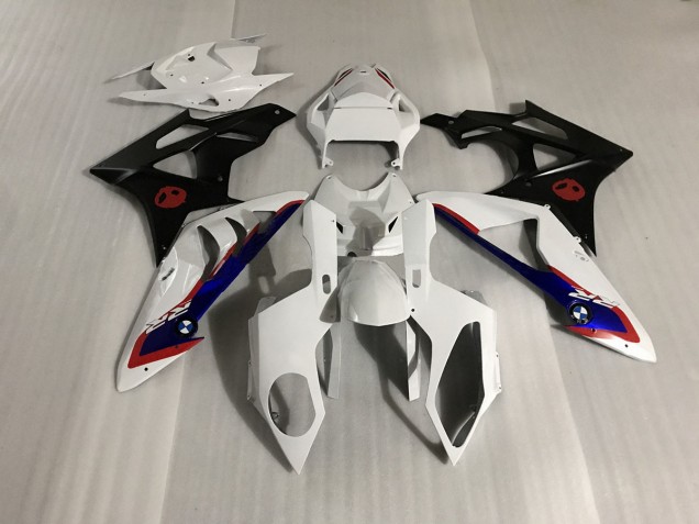 2009-2014 Alien Bleu & Blanc BMW S1000RR Carénage Moto 2009-2014 Alien Bleu & Blanc BMW S1000RR Carénage Moto