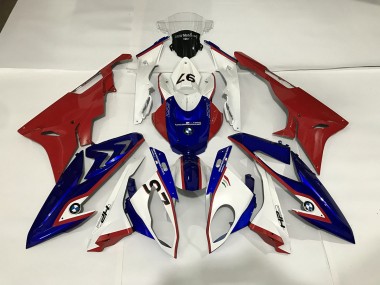 2009-2014 Alien Bleu & Blanc BMW S1000RR Carénage Moto