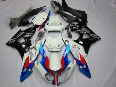 2009-2014 Alien Bleu & Blanc BMW S1000RR Carénage Moto
