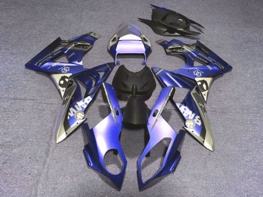 2009-2014 Alien Bleu & Blanc BMW S1000RR Carénage Moto