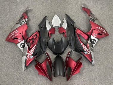 2009-2014 Alien Bleu & Blanc BMW S1000RR Carénage Moto