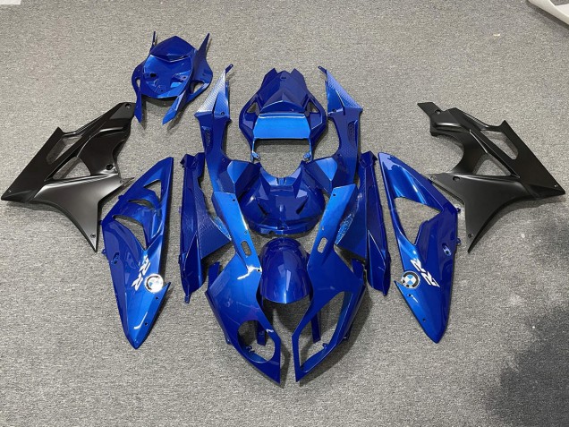 2009-2014 Alien Bleu & Blanc BMW S1000RR Carénage Moto 2009-2014 Alien Bleu & Blanc BMW S1000RR Carénage Moto