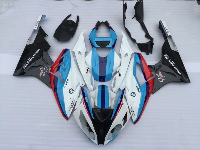 2009-2014 Alien Bleu & Blanc BMW S1000RR Carénage Moto 2009-2014 Alien Bleu & Blanc BMW S1000RR Carénage Moto