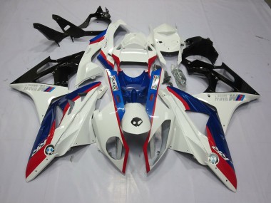 2009-2014 Alien Bleu & Blanc BMW S1000RR Carénage Moto