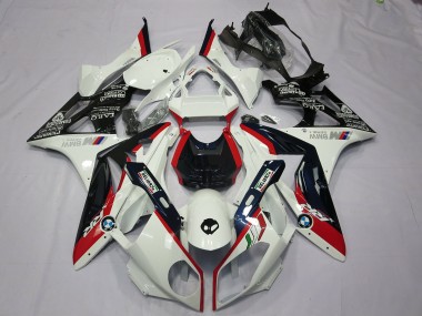 2009-2014 Alien Bleu & Blanc BMW S1000RR Carénage Moto