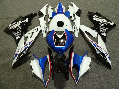 2009-2014 Alien Bleu & Blanc BMW S1000RR Carénage Moto