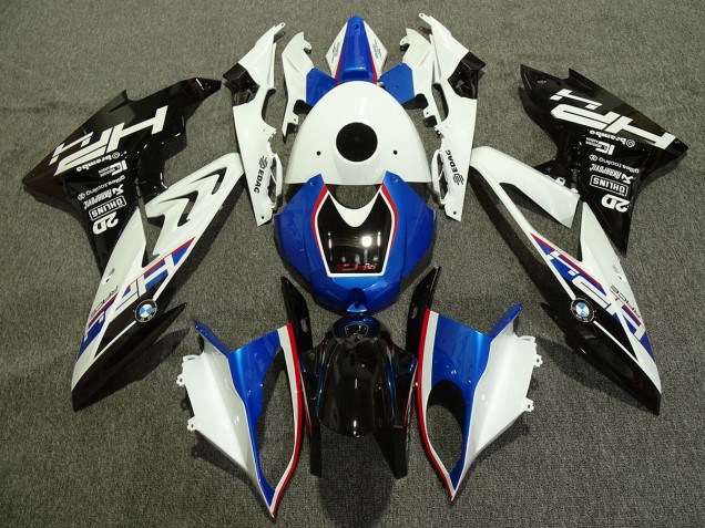 2009-2014 Alien Bleu & Blanc BMW S1000RR Carénage Moto 2009-2014 Alien Bleu & Blanc BMW S1000RR Carénage Moto