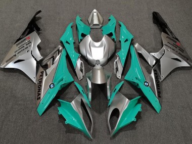 2009-2014 Alien Bleu & Blanc BMW S1000RR Carénage Moto