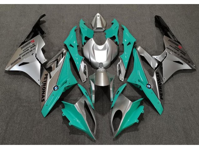 2009-2014 Alien Bleu & Blanc BMW S1000RR Carénage Moto 2009-2014 Alien Bleu & Blanc BMW S1000RR Carénage Moto