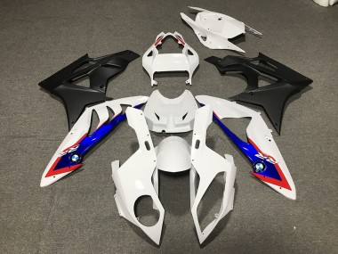 2009-2014 Alien Bleu & Blanc BMW S1000RR Carénage Moto