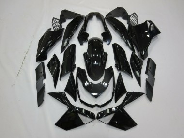 2010-2013 Noir Brillant Kawasaki Z1000 Carénage Moto