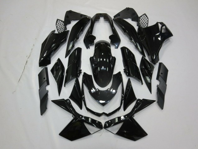 2010-2013 Noir Brillant Kawasaki Z1000 Carénage Moto 2010-2013 Noir Brillant Kawasaki Z1000 Carénage Moto