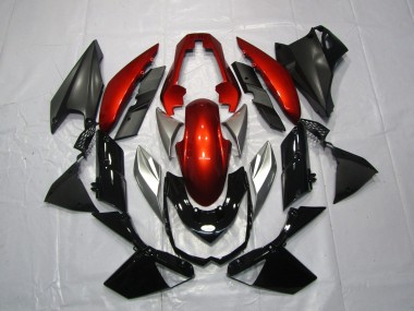 2010-2013 Orange Brûlée Kawasaki Z1000 Carénage Moto