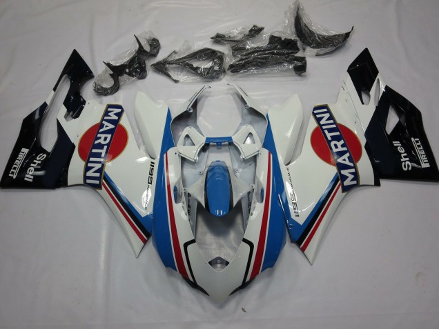 2011-2014 Martini Ducati 1199 Carénage Moto 2011-2014 Martini Ducati 1199 Carénage Moto