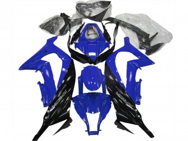 2011-2015 Bleu Brillant & Noir Kawasaki ZX10R Carénage Moto