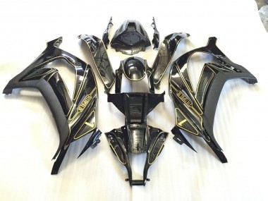 2011-2015 Garniture Dorée Kawasaki ZX10R Carénage Moto