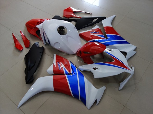 2012-2016 Blanc Rouge & Bleu Honda CBR1000RR Carénage Moto 2012-2016 Blanc Rouge & Bleu Honda CBR1000RR Carénage Moto