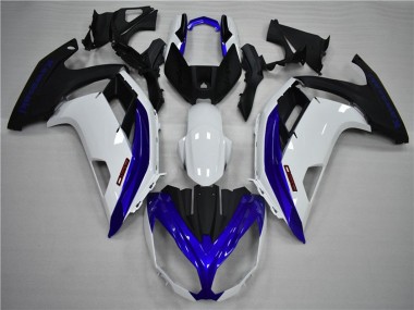2012-2016 Bleu & Blanc Kawasaki Ninja 650R Carénage Moto