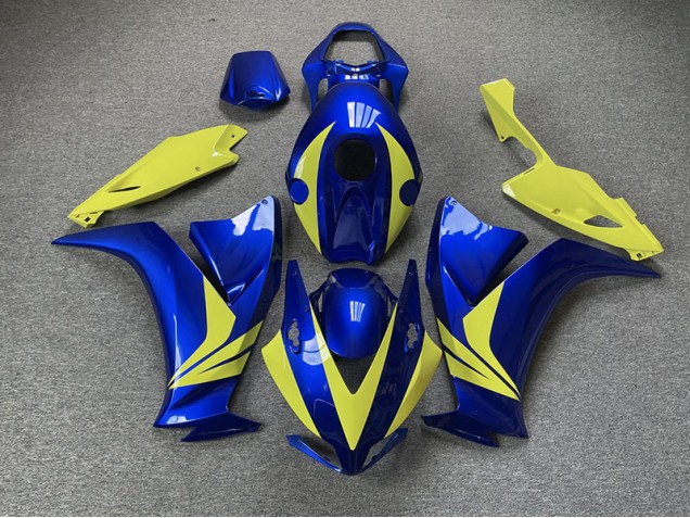 2012-2016 Bleu Brillant & Beige Désert Honda CBR1000RR Carénage Moto