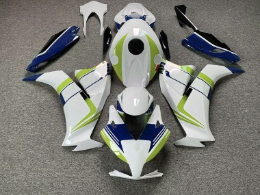 2012-2016 Bleu Brillant & Jaune Haute Visibilité Honda CBR1000RR Carénage Moto