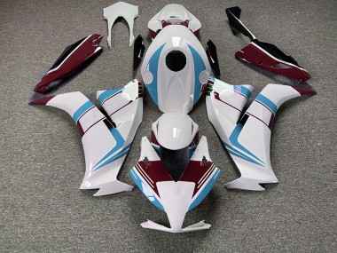 2012-2016 Bleu Clair Brillant & Marron Honda CBR1000RR Carénage Moto
