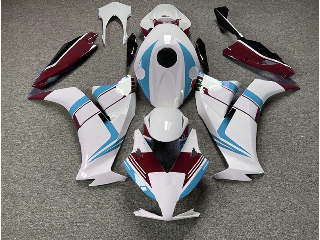 2012-2016 Bleu Clair Brillant & Marron Honda CBR1000RR Carénage Moto 2012-2016 Bleu Clair Brillant & Marron Honda CBR1000RR Carénage Moto