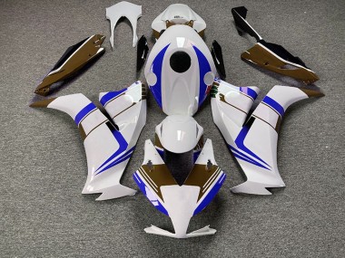2012-2016 Fondu Bleu Brillant & Noir Honda CBR1000RR Carénage Moto